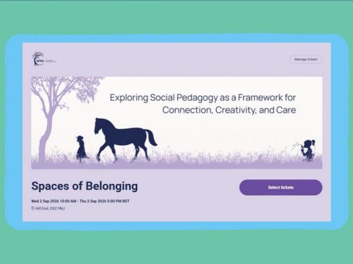 SPPA Social Pedagogy Professional Association: Two Day Conference