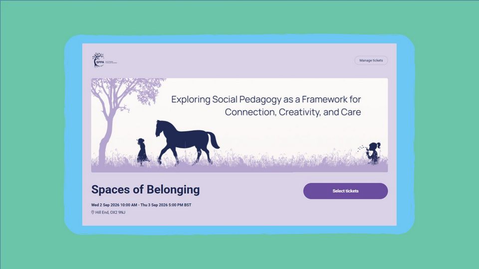 SPPA Social Pedagogy Professional Association: Two Day Conference